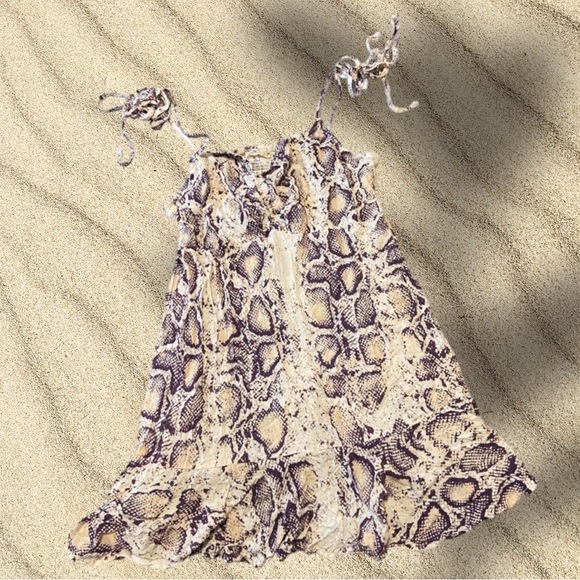 Ocean Drive Tops - Woman’s Ocean Drive Leopard Print Dress Top K